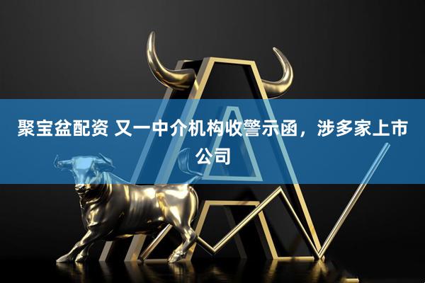 聚宝盆配资 又一中介机构收警示函，涉多家上市公司