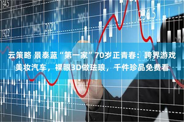 云策略 景泰蓝“第一家”70岁正青春：跨界游戏美妆汽车，裸眼3D做珐琅，千件珍品免费看